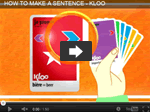 Best Way to learn a language Game and make sentences with KLOO