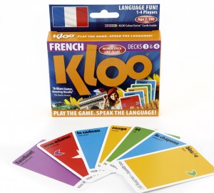 Teach me French with KLOO Card Games