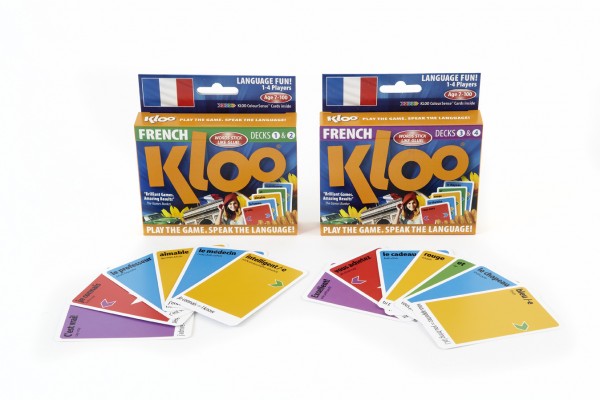 KLOO Games - Learn Spanish Games Packs 1 and 2 (Decks 1, 2, 3 & 4)